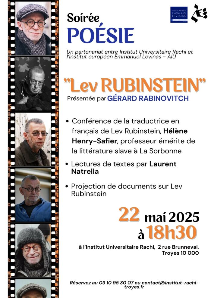 Soirée poésie_Troyes Institut Rachi