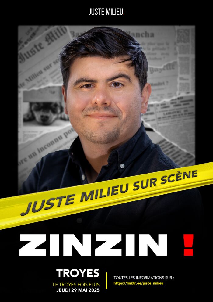 Affiche ZINZIN Le Troyes Fois Plus