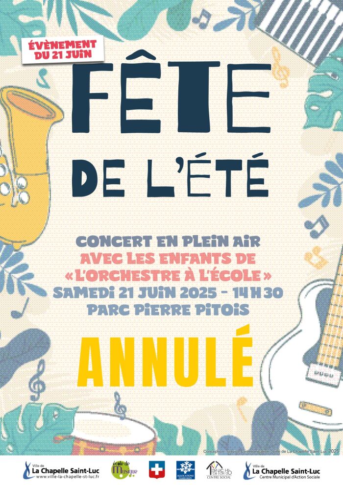 Fête de l'été 2025_La Chapelle-Saint-Luc Service Communication - Ville de la Chapelle Saint-Luc 2025