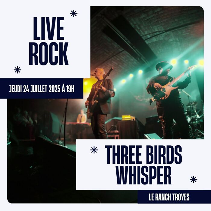 Affiche concert le Ranch Troyes tbw