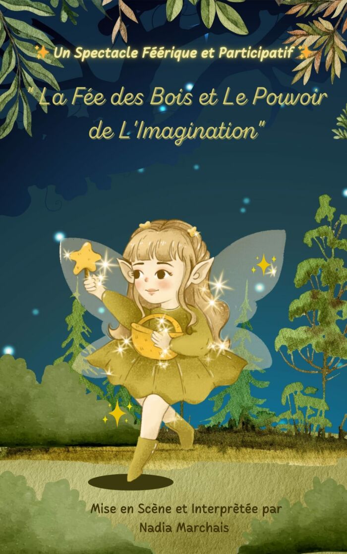 Affiche spectacle participatif Nadia Marchais