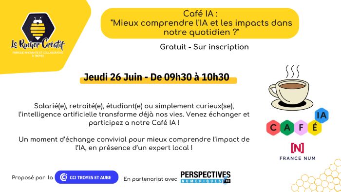 café IA Le Rucher Créatif