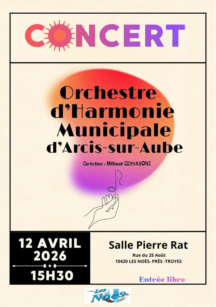 Concert Printemps Les Noes 2026 Mairie de Les Noes