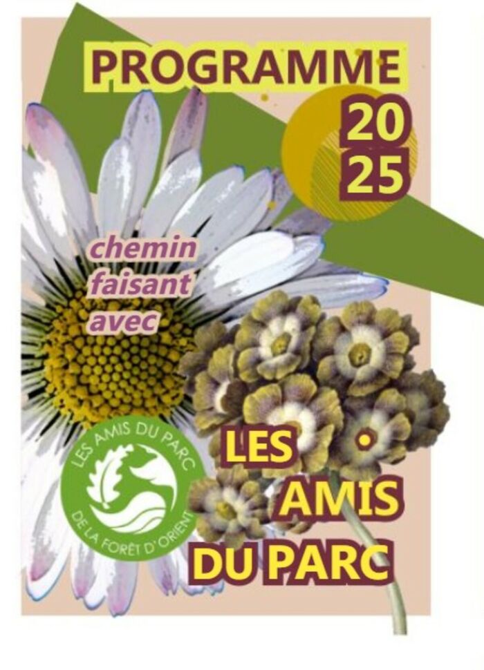 Affiche café conférence Amis du Parc naturel régional de la Forêt d’Orient