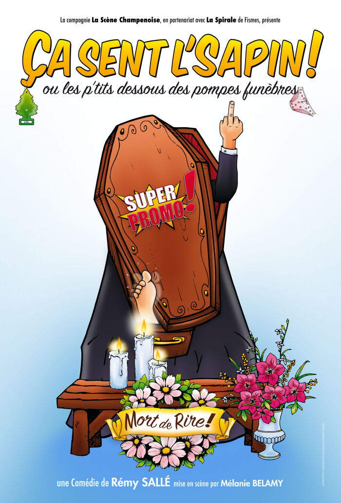 affiche ça sent l'sapin ©Fabrice Simon