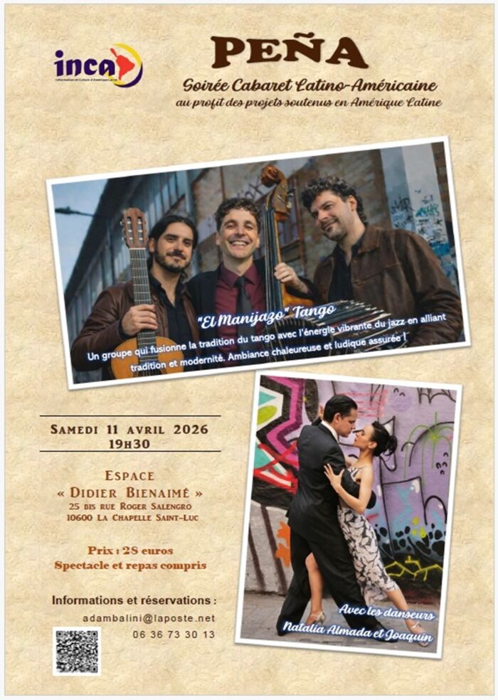 affiche Peña 2026 INCA