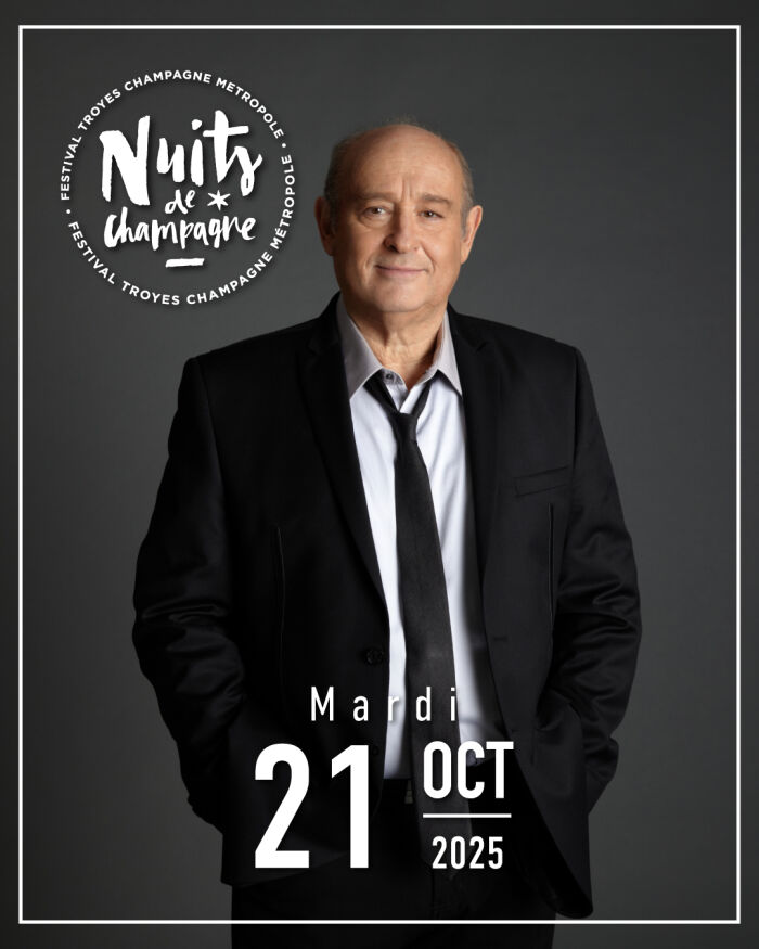 Affiche Michel Jonasz © Nuits de Champagne