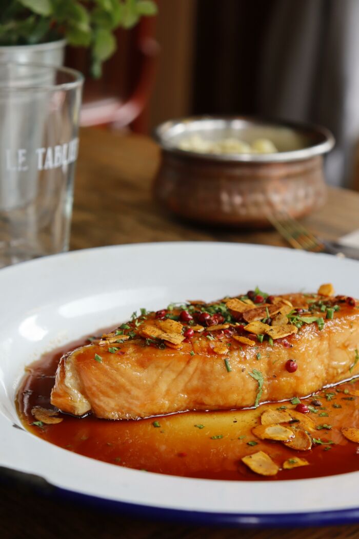 Pavé de saumon Le Tablier