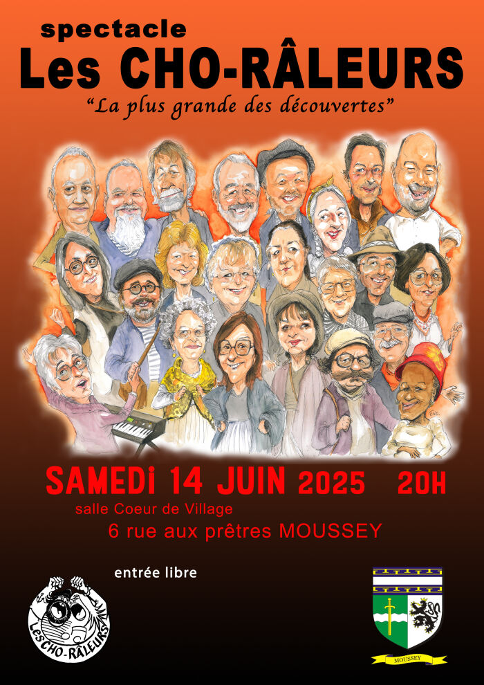 Affiche spectcale les cho-râleurs