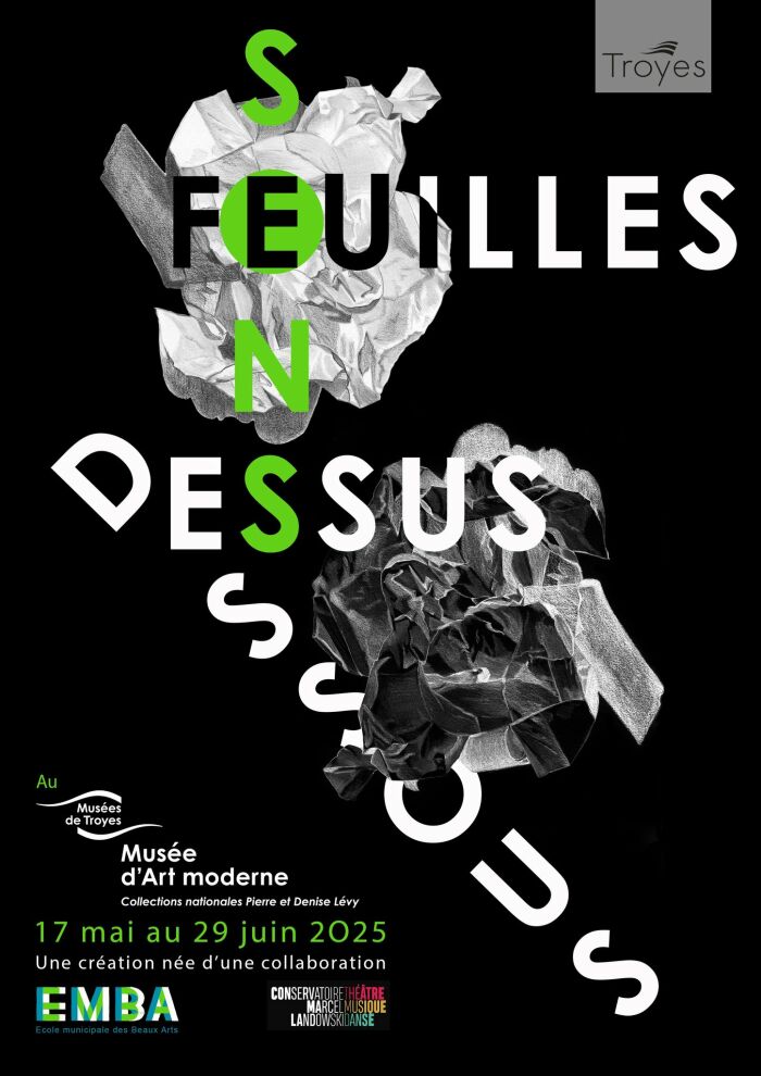 Feuilles sons/sens dessus dessous_Troyes Ville de Troyes