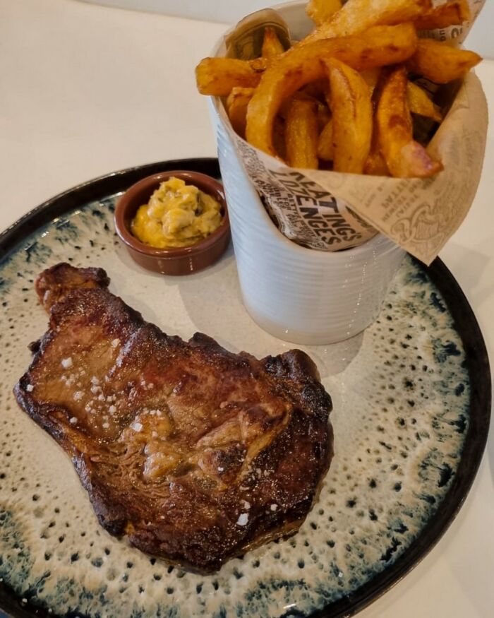bhv - pièce de boucher et ses frites.jpg ©BHV Troyes