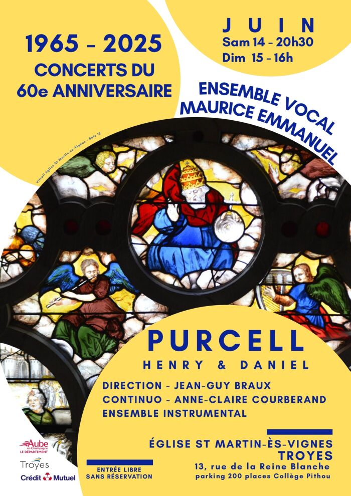 Affiche Ensemble Vocal Maurice Emmanuel