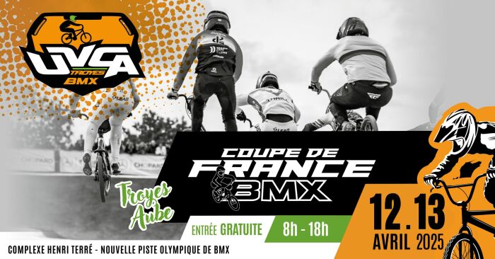 Visuel coupe de france bmx UVCA Troyes BMX